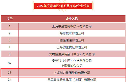 喜报！上海尊龙凯时-人生就是搏集团荣获2023年度青浦区百强优秀企业等三项大奖(图5)
